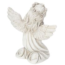 gjenstander Englefigur som ber, gravdekorasjon, sittende, 13 cm, 2 stk.