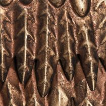 gjenstander Englevinger for oppheng av metall antikk look gull 24×37cm