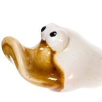 gjenstander Keramisk andepyntfigur for det perfekte blikkfanget i stuen, 13 cm, 2 stk.