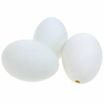 Andeegg naturblåste egg påskepynt 12stk