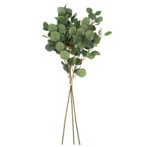 gjenstander Kunstig eukalyptusblomst for moderne interiørdesign, 85 cm, 3 stk.