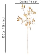 gjenstander Kunstig eukalyptusgren, dekorativ gren til vase, 100 cm