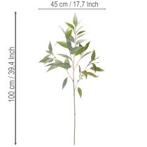 gjenstander Kunstig eukalyptusgren, naturlig grønn, dekorasjon, 100 cm