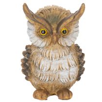 gjenstander Uglefigur, liten sittende ugle, dekorasjon, 11 cm