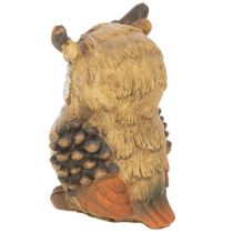 gjenstander Uglefigur, liten sittende ugle, dekorasjon, 11 cm