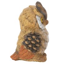 gjenstander Uglefigur, liten sittende ugle, dekorasjon, 11 cm