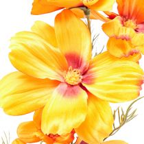 gjenstander Cosmea Kosmee smykkekurv kunstig blomst oransje 75cm