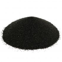Farge sand 0,5mm svart 2kg
