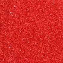 Farge sand 0,5mm rød 2kg