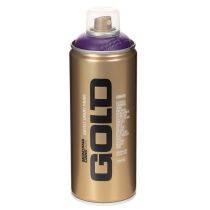 gjenstander Montana gulllilla spraymaling, 400 ml