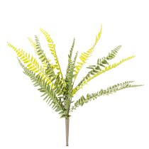 gjenstander Kunstig bregnegren, kunstig grønn plante til dekorasjon, 45 cm