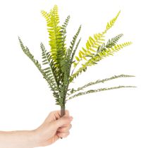gjenstander Kunstig bregnegren, kunstig grønn plante til dekorasjon, 45 cm