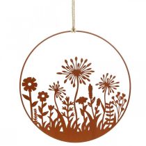 gjenstander Vindusdekor vårhengende dekorasjon metall blomsterdekor Ø30cm 2stk
