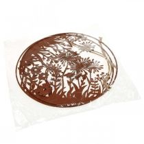 gjenstander Vårlig vindusdekorasjon, hengende dekorasjon, metallblomstring Ø30 cm, sett med 2