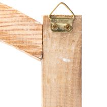 gjenstander Vindusramme i tre som veggdekorasjon 100 cm