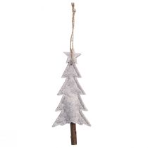 gjenstander Filtjulepynt, beige/kremfarget, 17 cm, sett med 6, julepynt