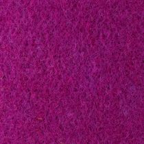 gjenstander Filtbånd i ull, fuchsia, 15 cm x 5 m, til dekorasjon og håndarbeid
