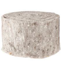 gjenstander Filt tape, potte tape grå-naturlig 15cm 5m