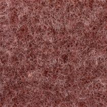 gjenstander Filtbånd tofarget pottebånd ullfiltbånd rosa rødt 7,5 cm 5 m
