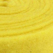 Filtbånd gul 7,5 cm 5m