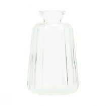 gjenstander Dekorative flasker lysestake minivaser glass H11cm 6stk