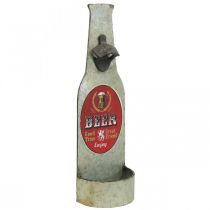 gjenstander Flaskeåpner vintage metalldekor med oppsamlingsbeholder H41cm