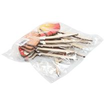 gjenstander Dekorative treplugger til fluesopp, blomsterplugger i tre, 18 cm, 12 stk.