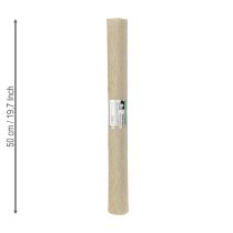 gjenstander Florist crepe paper natur 50x250cm