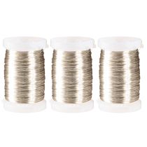 gjenstander Florist wire myrt wire champagne 0,30mm 100g 3 stk