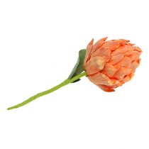 gjenstander Skum artisjokk oransje 14cm L28cm 1p