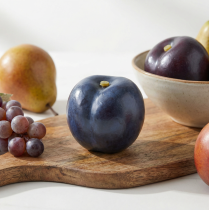 gjenstander Plomme Blå Kunstig Frukt Mat Dummy Ø6,5cm