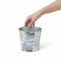 gjenstander Hortensia-plantekasse, metallblomsterpotte, Ø21 cm H18 cm