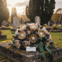 gjenstander Compacta Rosette Proteen Grønn Frosted Ø4-5,5cm 20 stk