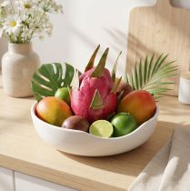 gjenstander Kunstig dragefrukt pitahaya dekorativ frukt Ø8cm L15cm