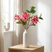 gjenstander Kunstig orkidegren Bauhinia Rosa kunstplante 62cm