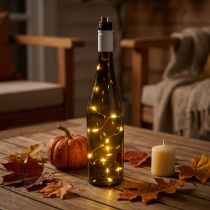 gjenstander LED flaskelys varmhvit 73cm 15L