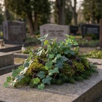 gjenstander Kunstig eføy eføy busk kunstig plante grønn L33cm