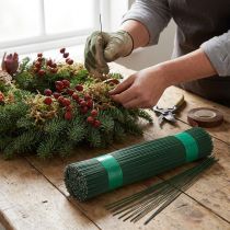 gjenstander Pintråd blomstertråd grønn 2,5 kg