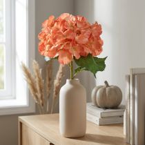 gjenstander Kunstig hortensia Gigant dekorativ blomsterlaks Ø23cm L84cm