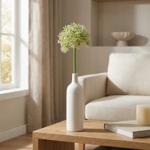gjenstander Allium kunstig hvit 55cm