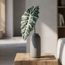 gjenstander Kunstig pilblad kunstig plante alocasia deco green 74cm