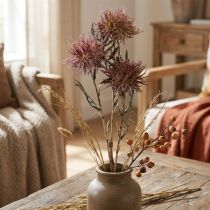 gjenstander Kunstig ransel kunstige blomster høst 3 blomster syrin 48cm
