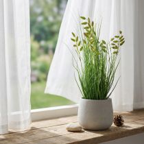 gjenstander Quaking Grass Kunstgress Kunstig Potteplante 36cm