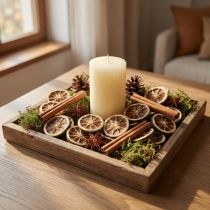 gjenstander Tørkede appelsinskiver, bitter appelsin, 1,5–2,5 cm, 300 g
