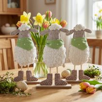 gjenstander Påskepynt sau bordpynt Påskepynt figurer 37cm 3 stk