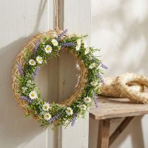 gjenstander Stråring-hobbyemne til DIY-dekorasjoner og blomsterdekorasjoner 15/3 cm 10 stk