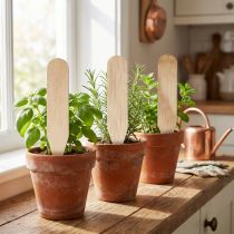 gjenstander Hagestaker bedstaker i tre til urter & Co 10cm 12stk