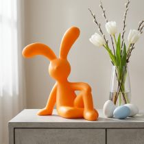 gjenstander Dekorativ kaninfigur for moderne påskedekorasjonsideer, 38 cm