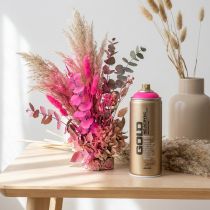 gjenstander Fargespray Neonrosa Fluorescerende Malingsspray Montana Bokser 400ml