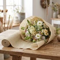 gjenstander Florist crepe paper natur 50x250cm